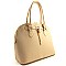 Boutique Padlock Chain Accent Satchel