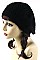 Pack of 12 (pieces) Assorted Knitted Soft Beret Beanie Hat FM-BHT57090