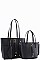 3IN1 TRENDY CLASSY SHOPPER BAG AND CLUTCH SET