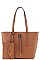 3IN1 TRENDY CLASSY SHOPPER BAG AND CLUTCH SET