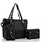 3IN1 MODERN FASHION BAG AND CLUTCH SET