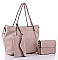 3IN1 MODERN FASHION BAG AND CLUTCH SET