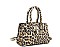 KEY LOCK LEOPARD PRINT SATCHEL BAG