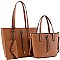 3 in 1 String Accent Twin Tote Value SET