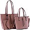 3 in 1 String Accent Twin Tote Value SET