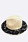 Laced Brim Fashion Straw Hat LACAE171DD