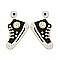 Trendy 2" Handmade Seed Beads Sneakers Earrings