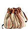 Drawstring Bucket Crossbody Bag Satchel