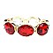 Fashion Oval Gems Stretch Bracelet SLBQ18