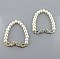 PACK OF 12 STYLISH MUSTACHE CHARM STRETCH PEARL BRACELET