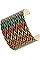 PACK OF (12 PIECES) TRIBAL PRINT CUFF BANGLE Bracelet FM- BRC4499