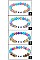 PACK OF 12 CUTE ASSORTED COLOR MULTI BEAD BRACELET