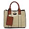 Fashion 3-in-1 Boxy Satchel