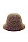 TRENDY  RHINESTONE STUDDED BUCKET HAT