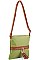 FASHION CUTE TASSEL SMOOTH PU LEATHER CROSSBODY BAG  JYBS-2408