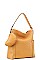 2 IN 1 SMOOTH LEATHER HOBO WITH MINI PURSE SET