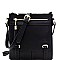 Fashionable Laser-Cut Detail Tassel Pocket Cross Body Messenger MH-BS2397
