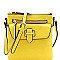 Multi-Pocket Cross Body Messenger