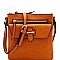 Multi-Pocket Cross Body Messenger