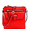 Multi-Pocket Cross Body Messenger