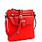 Multi-Pocket Cross Body Messenger