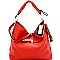 BS6753-LP Side Studded Zipper Detail Hobo