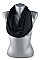 Pack of (12 Pieces) Silky infinity Fashionable Colors Scarves FM-BSF41011