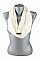 Pack of (12 Pieces) Silky infinity Fashionable Colors Scarves FM-BSF41011