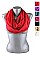 Pack of (12 Pieces) Silky infinity Fashionable Colors Scarves FM-BSF41011