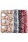 PACK OF (12 PCS) Floral Print Silky Scarves