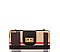 CH-BT041 ELEGANT ALBA TARTAN MODERN CHECK LONG WALLET WITH CHAIN