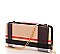 CH-BT041 ELEGANT ALBA TARTAN MODERN CHECK LONG WALLET WITH CHAIN