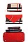 CH-BT2678 ELEGANT ALBA TARTAN 3 IN 1 CHECKERED SATCHEL WITH LONG STRAP