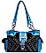 Rhinestone Pattern Western Tote