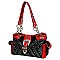 Rhinestone Pattern Western Tote