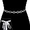 Wedding Rhinestone Tie Sash Belt SLBTM1733