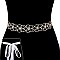 Wedding Tie Sash Rhinestone Belt  SLBTM1737