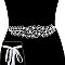 Wedding Rhinestone Tie Sash Belt SLBTM1740