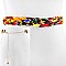 TRENDY KENTE AFRICAN PRINT FABRIC BELT