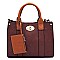 Fashion 3-in-1 Boxy Satchel