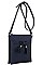 FASHIONABLE SMOOTH TEXTURED PU LEATHER STYLISH TASSEL CROSSBODY BAG JYBW-2337