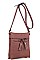 FASHIONABLE SMOOTH TEXTURED PU LEATHER STYLISH TASSEL CROSSBODY BAG JYBW-2337