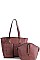 3 IN 1 SHOPPER CROSSBODY SET WITH LONG STRAP
