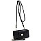 Cellphone Compartment Cross Body Wallet