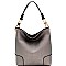 Classic Side Ring Snap Hook Hobo