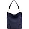 Classic Side Ring Snap Hook Hobo