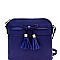 Tassel Bow Accent Cross Body Messenger MH-BW2338
