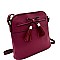 Tassel Bow Accent Cross Body Messenger MH-BW2338