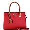 Two-Tone Structured Satchel