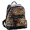 Leopard Print Fashion Backpack